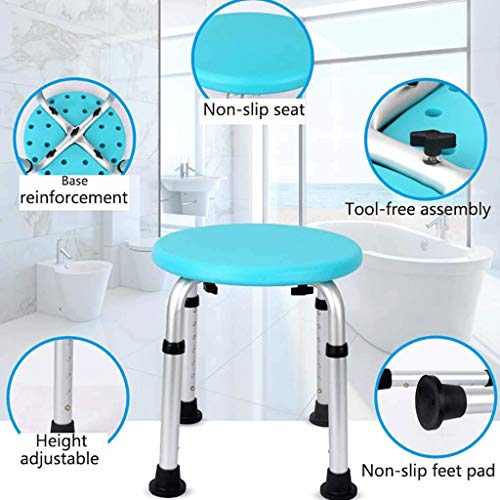Chaise de douche pour douche à handicap résolvant le manque d'appui