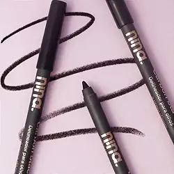 Nina Makeup Lápis para Olhos, Carbon Black.