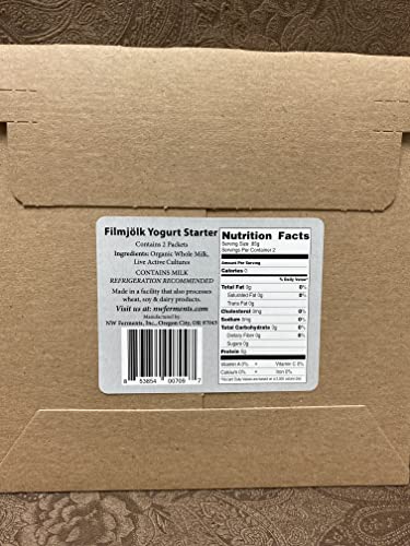 Nw Ferments Filmjölk Yogurt Starter | Homemade Heirloom Variety | Non-Gmo #TOP2
