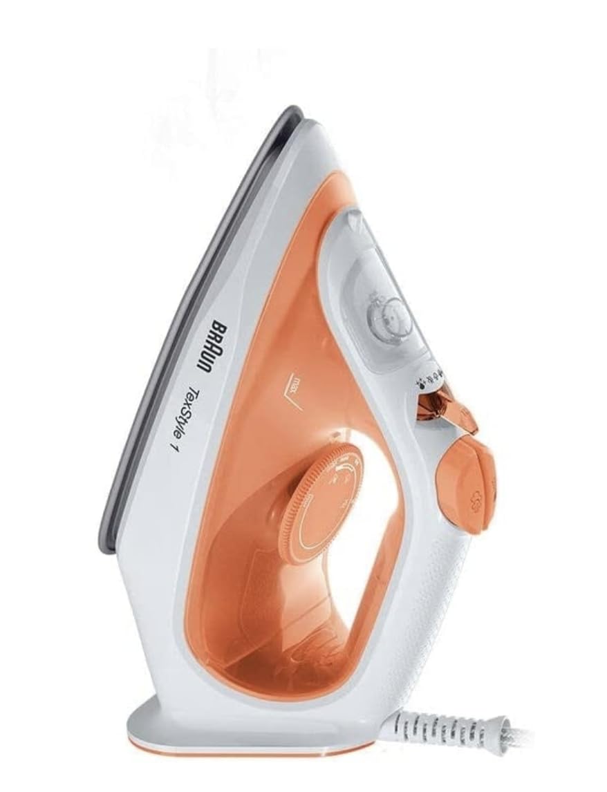 Braun TexStyle 1 Steam Iron, front view