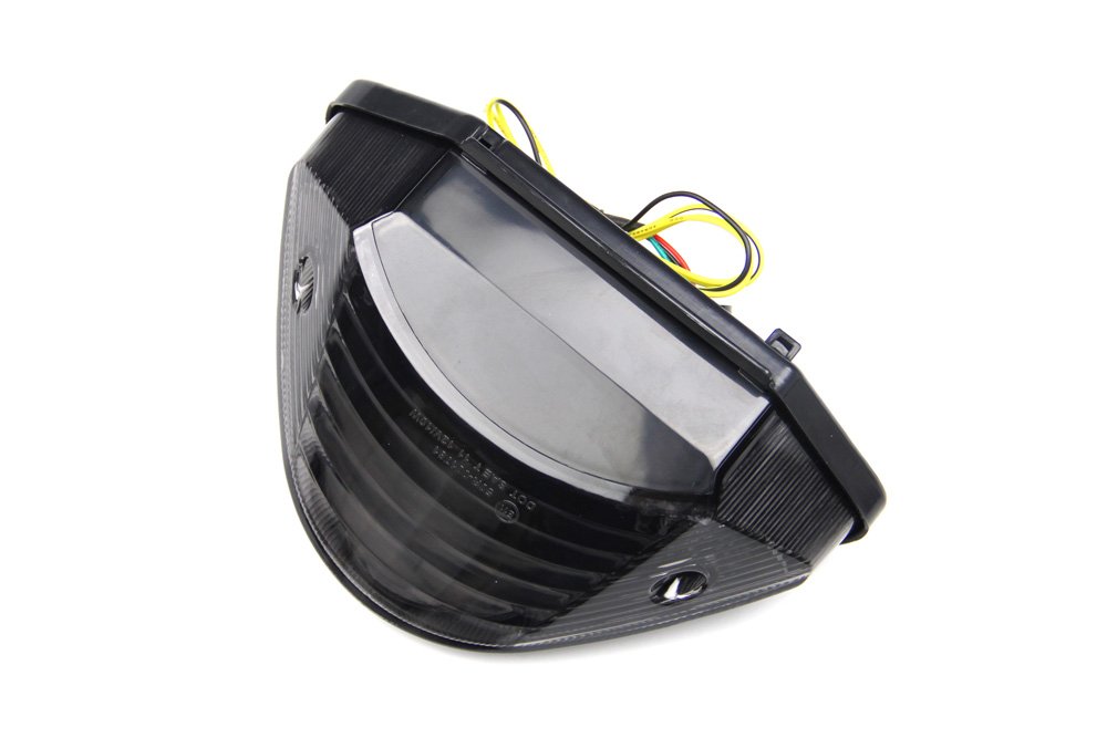 Smoked LED Motorcycle Taillight With Turn Signals - Fits Honda 599/919 Hornet 2002-2007