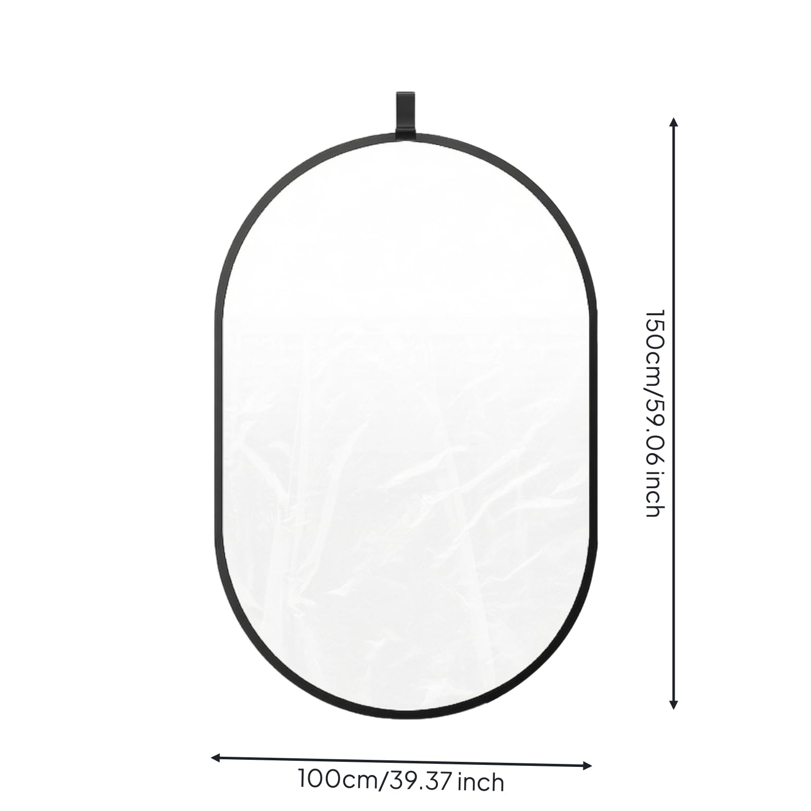 Reflector Plegable con Bolsa Portátil, 100x150cm