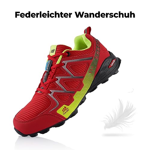 Bergschuhe Unisex für Damen und Herren Atmungsaktive Wanderschuhe