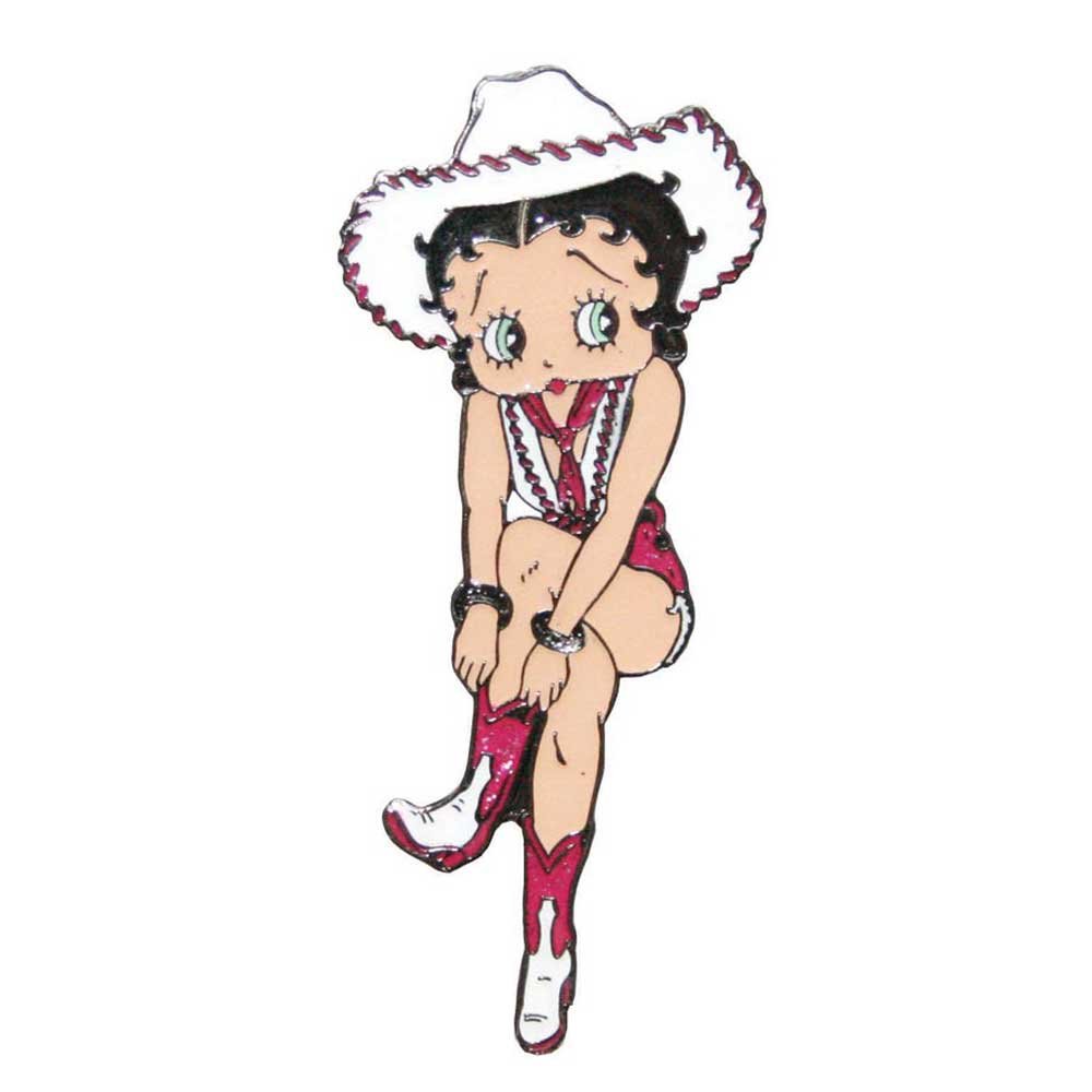 Betty Boop Fridge Magnet. Cowgirl Design