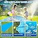 Slip Water Slide, 40FT Giant Slip Water Slides for Kids Backyard, Heavy Duty Slip and Water Slide for Kids Adults Waterslides Backyard Summer Outdoor Toys with 14 Stakes and 2 Inflatable Bodyboards