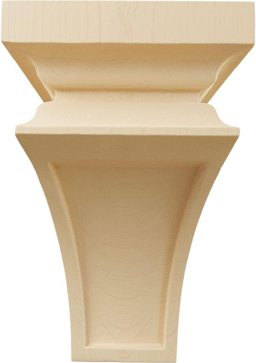 Buy 1 get 1 Ekena Millwork CORW03X03X06NEMA-CASE-6 Mini Nevio Wood Corbels, 3 1/2W x 3 3/4D x 6H, Maple Up To 50% OFF Ekena Millwork CORW03X03X06NEMA-CASE-6 Mini Nevio Wood Corbels, 3 1/2W x 3 3/4D x 6H, Maple