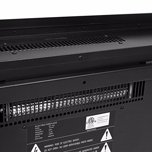 Xtremepowerus Recessed Electric Fireplace Insert W/Remote 50" 1500W Wall Mounted Recessed Multicolor Flame Space Heater Wall Firebox Indoor Stove Room Fake Place #TOP5