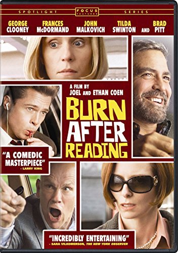 Burn After Reading (Starring Actor Brad Pitt) by George Clooney