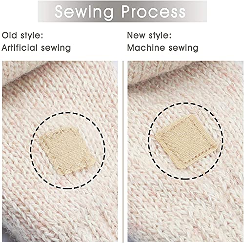 Metog Suede Thinsulate Thermal Insulation Mittens Brown Tweed M #TOP3