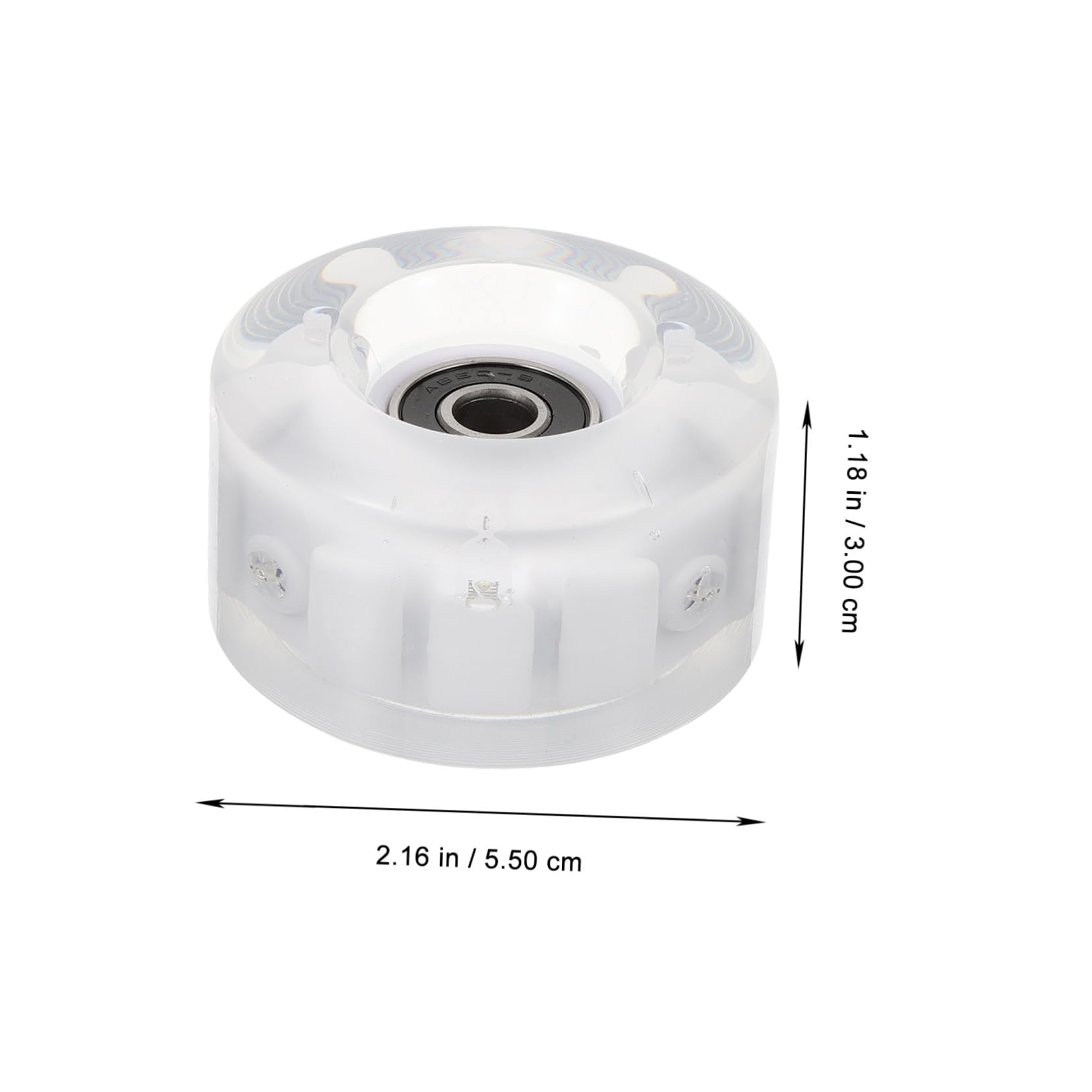 Ruedas Luminosas para Patines con Seis Luces, Pu