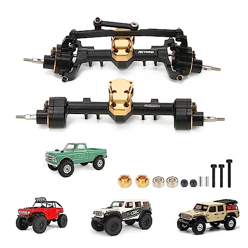 Essieu SCX24 en alliage pour réparer et renforcer la transmission des chenilles Axial