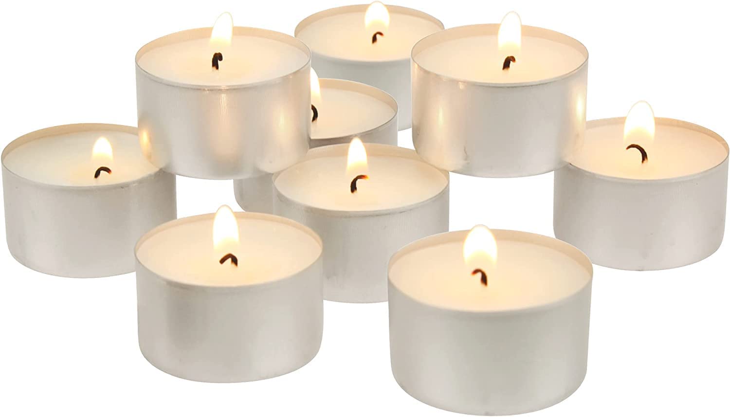 Jumbo Wax 7 Hours Burning Tealight Candles Tea Lights for Diffuser Tea Unscented Candle for Diwali 5 x 5 cm-image-28