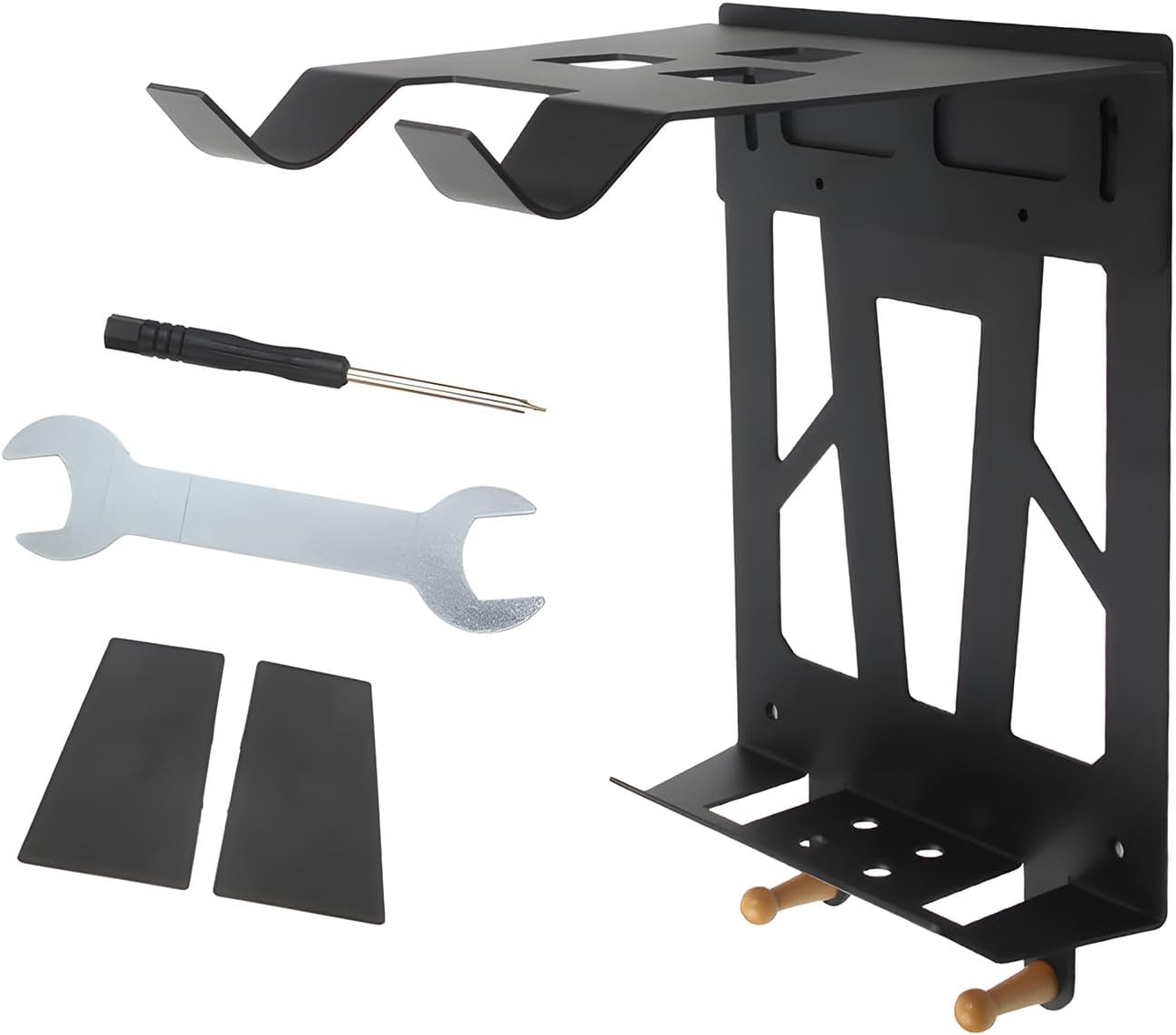 Compact Vertical Cycle Hanger Easy Mounting Hardware Encompassed For Mess Complimentary Spaces Oxidation Cycle Stand