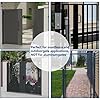 GB2020 Gate Lock Box for Double Keypad Mechanical Combination Lock,Steel Gate Box for Metal Gates & Fence (NOT Aluminum),2 3/8(60mm) Backset