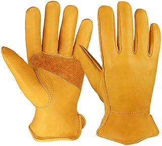 Safety Work Gloves, Work Gloves, Wear-Resisting Puncture-Proof For Yard Work, Gardening, Farm, Warehouse, Construction, Motorcycle, Men & Women 1 Pair