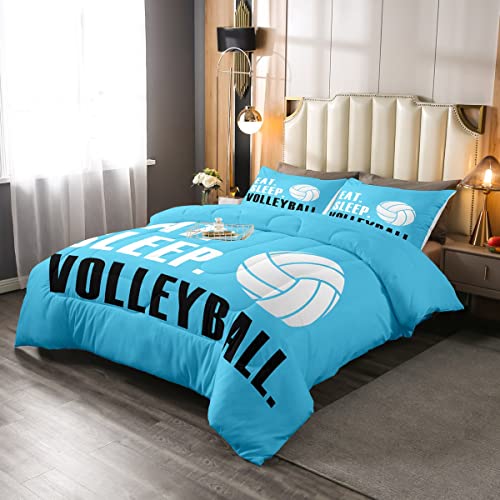 Image of Feelyou Volleyball Bedding Set Full Size 3Pcs for Boys Girls Women Men