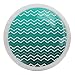 Teal Chevron zygzakowate gałki do szuflad, gałki do komody, klamka do drzwi, gałki do szafki kuchennej, do szuflad, 4 sztuki