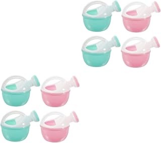 Toyvian 8 pcs Girls Beach Toys Kids Plastic Watering cans Watering cans Toys Small Watering can Child Summer