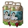 Buy Purbeck Pirate Bittersweet Cider 4.8% ABV – 2 x 3 Litre Pouch for a Perfectly Balanced Taste – Twelve Green Bottles