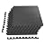 BalanceFrom Puzzle Exercise Mat with EVA Foam Interlocking Tiles for MMA, Exercise, Gymnastics and Home Gym Protective Flooring, 3/4" Thick, 24 Square Feet, Black
