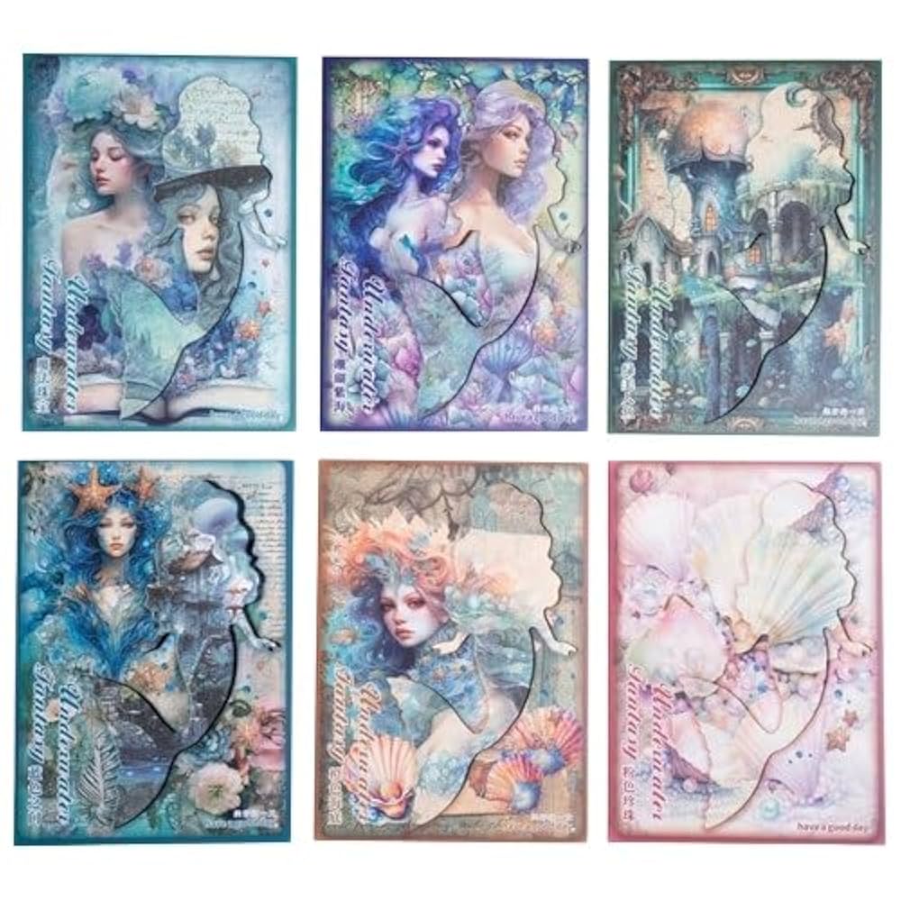 コラージュ素材 海外マステ デザインペーパー まとめ売り ⑩ Amazon | 海外デザインペーパー ヴィンテージ ペーパー 素材紙