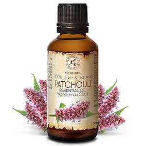 Patchouli olie – etherische olie 50ml, 100% puur & natuurlijk, essentiële olie – aromatherapie – geurolie…