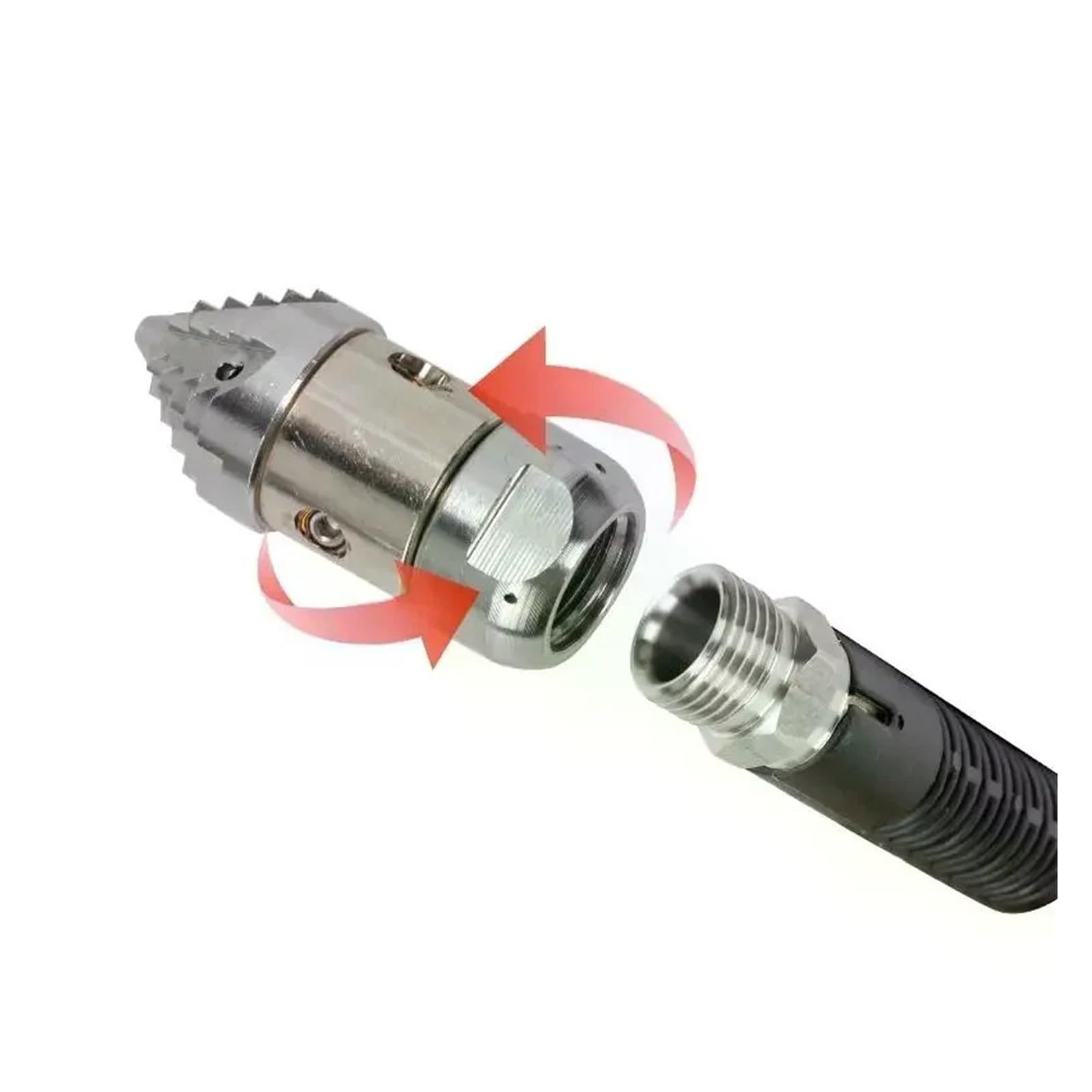 Ugello rotante G3/8 per pulizia di scarichi