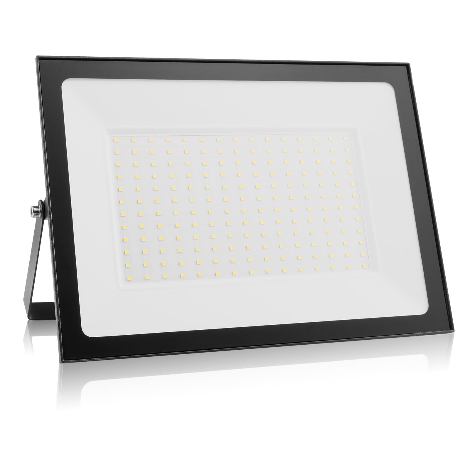 Bellanny 150W LED Flood Light Outdoor 15000LM Super Bright Outdoor Security Lights with Wide Lighting Angel, 3000K Warm White IP66 Waterproof Safety Light for Playground Yard Stadium Lawn Patio