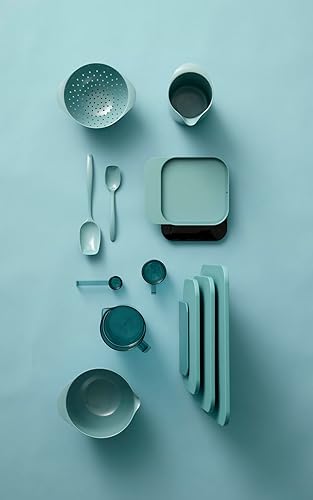 Miniatura 7 de Rosti 25686 Mensura Kitchen Scale, 22.0 lbs (10 kg), Nordic Green, Requires 3 AAA Batteries (Not Included)