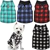 Weewooday 4 Pieces Winter Fabric Dog Sweater ...