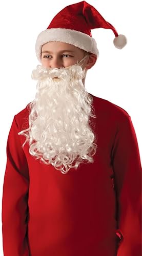 Kids Santa Beard and Mustache