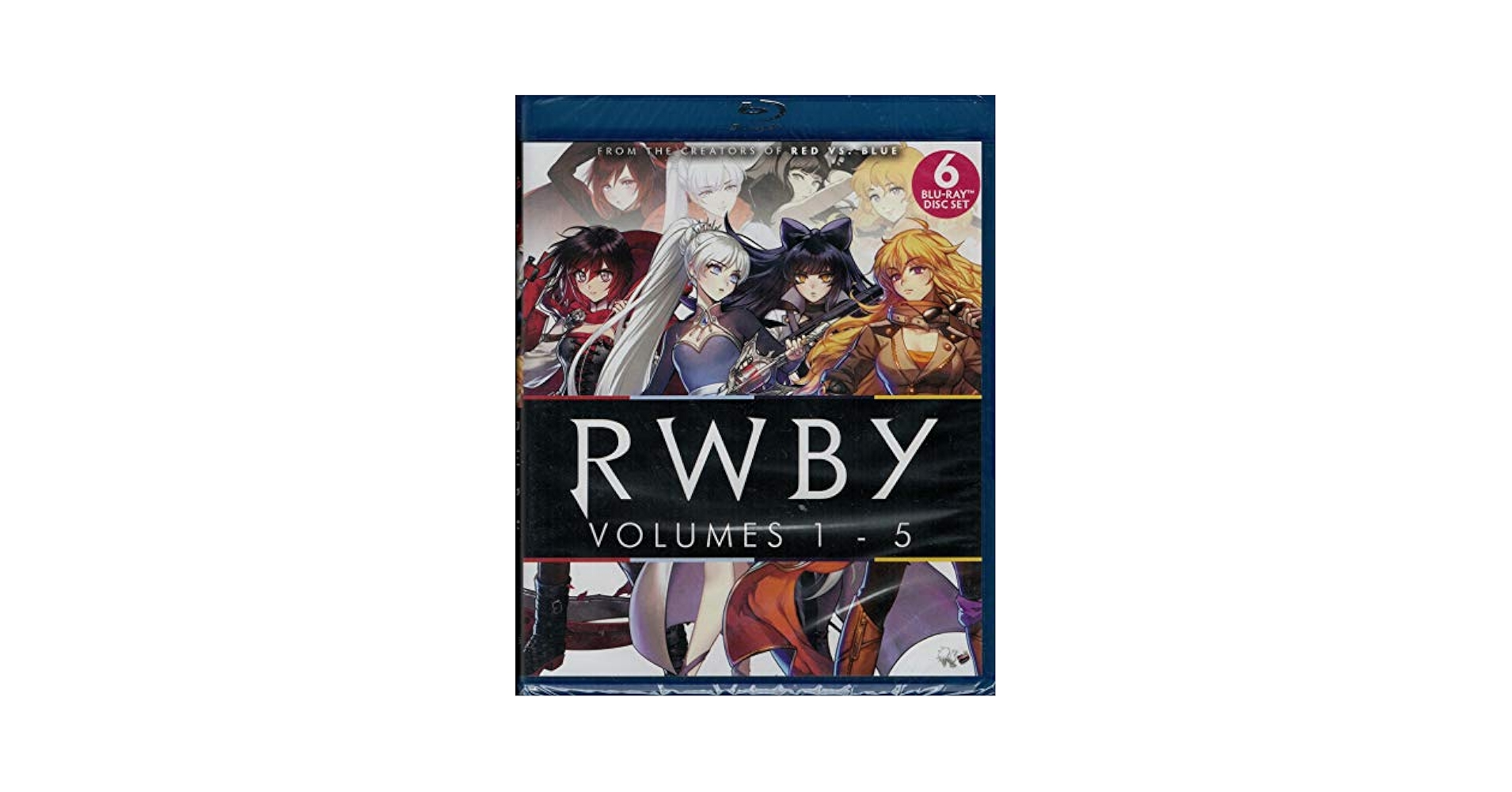 Amazon.com: RWBY Volumes 1 2 3 4 5 Blu Ray : Movies & TV