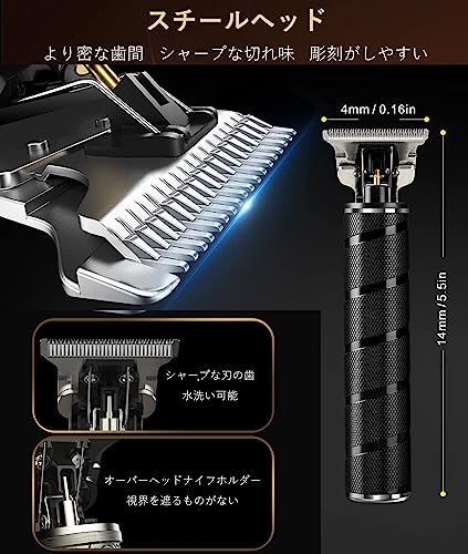 Errzom 電動バリカン メンズ の商品画像 5