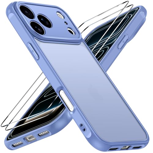Image of ivoler 3-in-1 Case for iPhone 17 Pro Max 6.9 inch, Light Blue