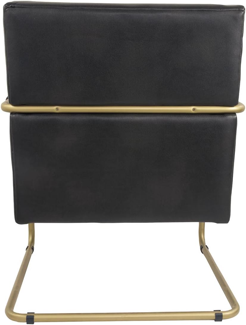 Signature Design by Ashley - Hackley Accent Chair - Urban Style - Black/Gold