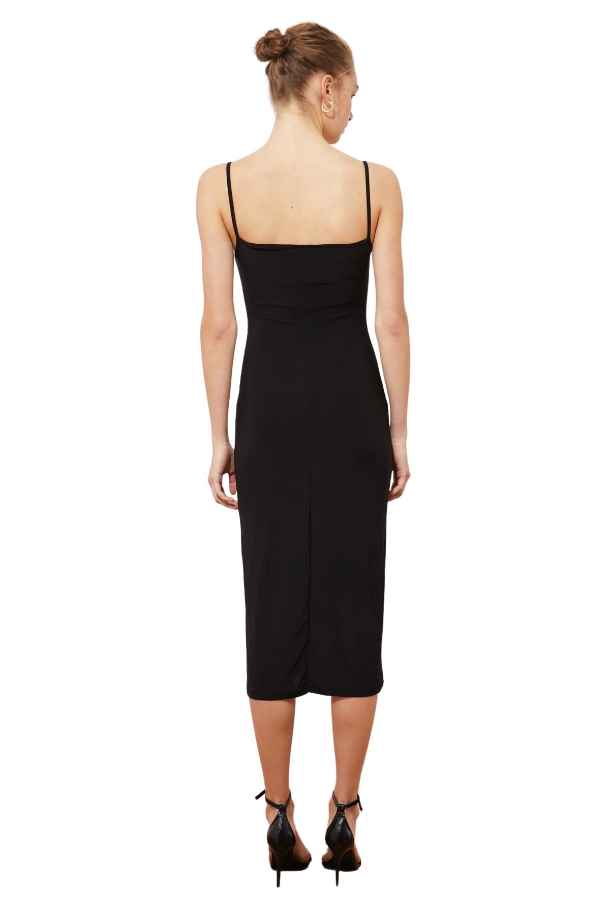 Trendyol Midi Bodycon Slim Fit Knit Dress Vestito Donna