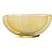 Corbeille a Fruit Fruit métal panier Creative Fruit Basket Countertop Égouttoir Cuisine Salon Petite décoration ronde Panier à Fruits