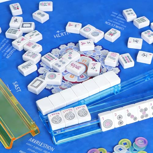 Set de 4 Racks de Mahjong de Acrílico Premium miniatura 4