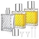 Yicenmy 3 Stück Parfümzerstäuber Nachfüllbar, 50ml Reise Parfümzerstäuber, Parfum Zerstäuber für Unterwegs mit Pipetten und Trichter, Parfum Flakon Leer für Parfüm, Reisen, Kosmetik