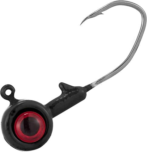 Dr.Fish Crappie Jig 3D Ojos Pesca Jig Head Bass Fishing Crappie Trucha Panfish Hook Señuelo de cebo vivo Plástico Agua dulce 132oz 116oz 18oz