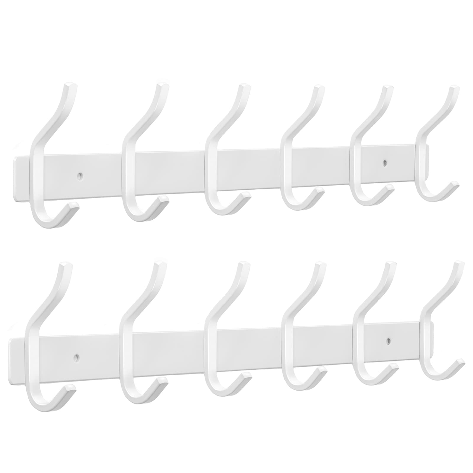 Garderobenhakenleiste Mit 5 Haken - Aluminium Wandhaken Ohne Bohren