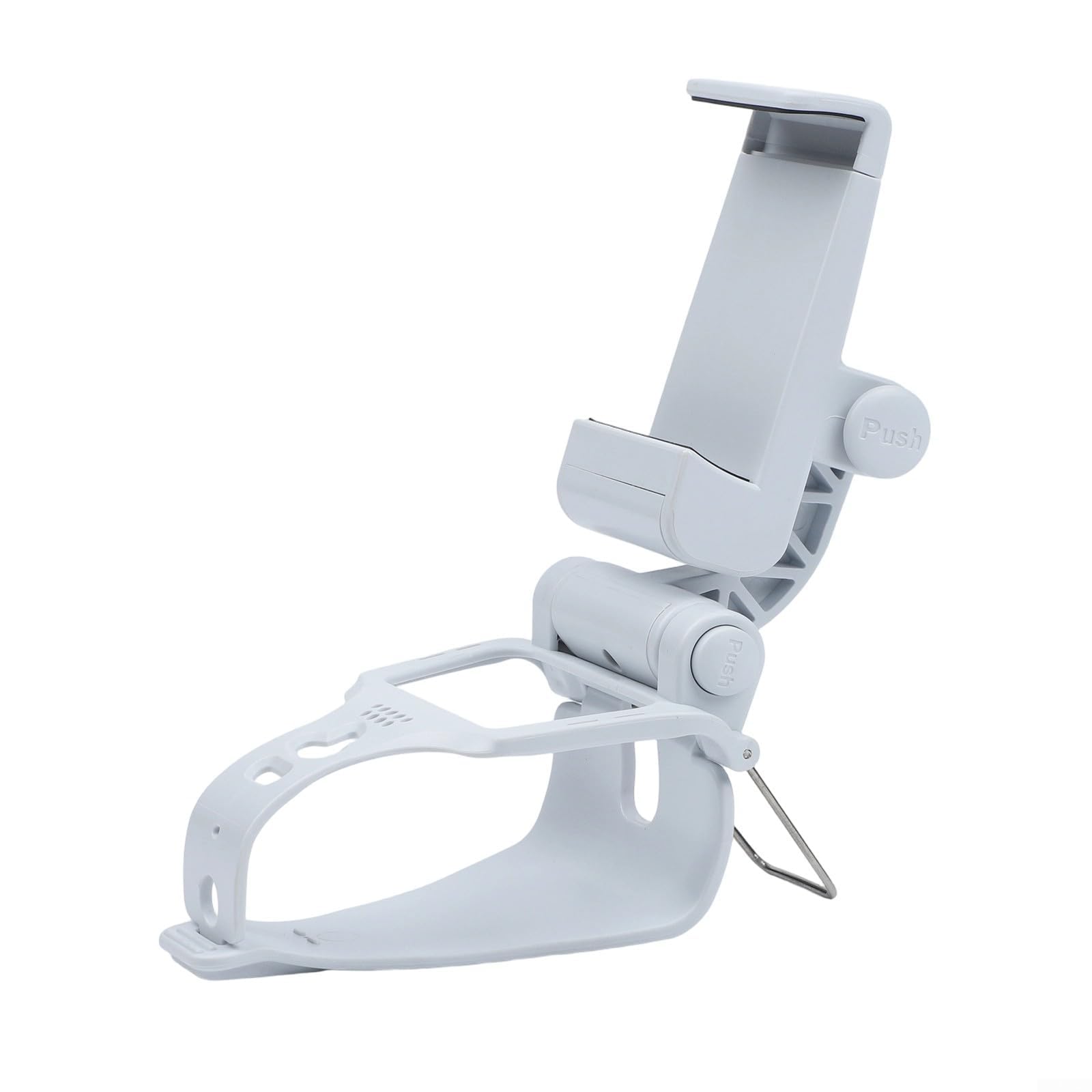 Supporto ergonomico regolabile per controller Dualsense Edge, staffa da gioco per PC con articolazione singola di bloccaggio per smartphone Android e iOS, design pieghevole portatile (bianco)