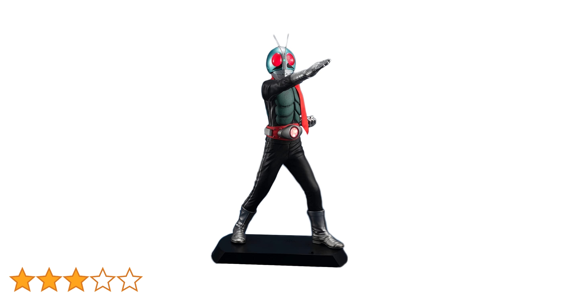 新品 未開封 メガハウス UA 仮面ライダー旧1号 全高400mmの「UA 仮面ライダー旧1号」、発光ギミック付き - 価格.com