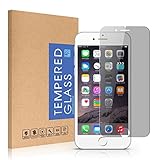 MOZEEDA iPhone 6 Plus Privacy Screen Protector,Full Coverage Anti Spy Tempered Glass Screen Protector For iPhone 6Plus 6sPlus,0.3mm 9H Hardness Anti-Scratch Bubble Free Film,Easy to Install