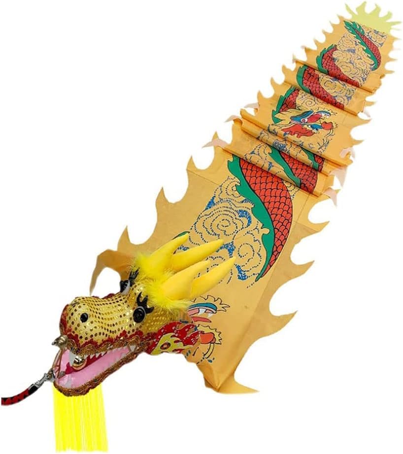 TFG - Ttfd Bandolier Dragon Dance Dragon Bandolier Outdoor Spring Trip with Rope + Travel Bag! Outdoor Park(C-9,8m/26ft)