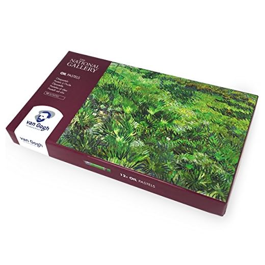 Royal Talens - Van Gogh - El National Gallery - Edición limitada - pasteles al óleo - Pack de 12