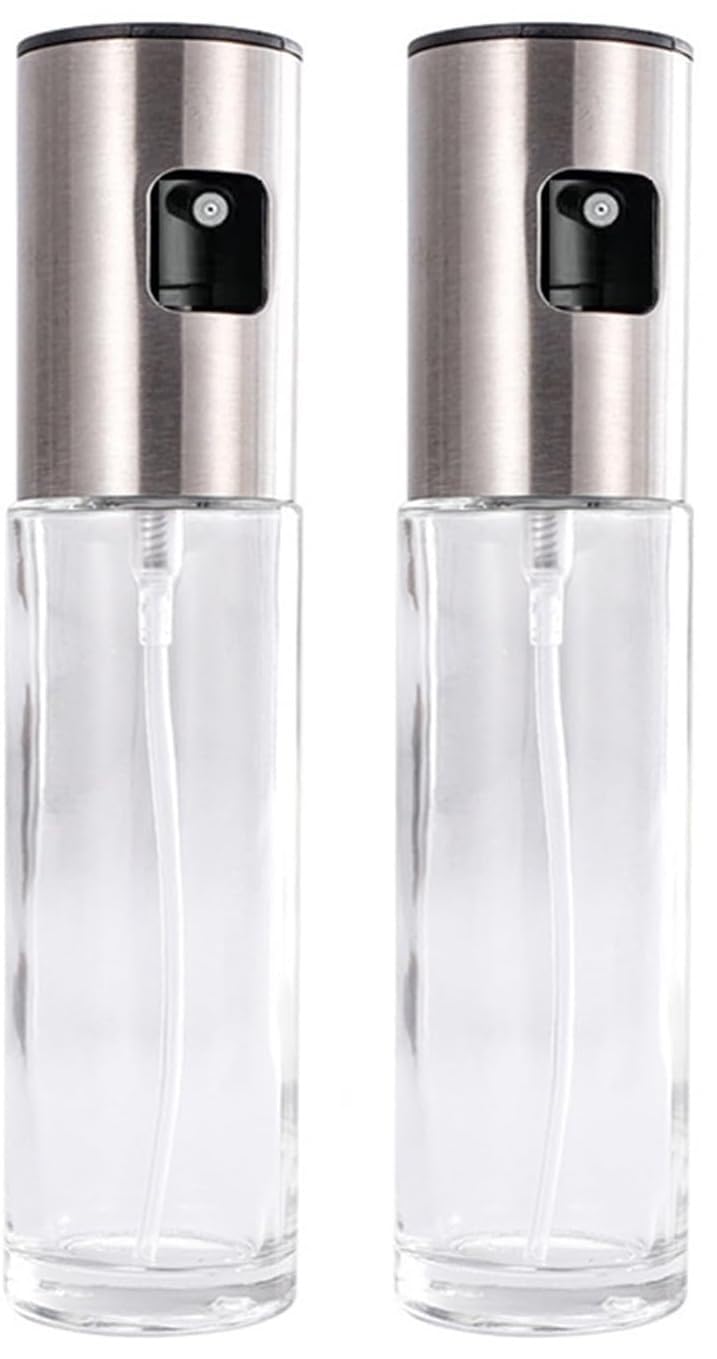 Set 3 In 1 Spruzzatore Olio In Vetro - Nebulizzatore Per Friggitrice Ad Aria, Insalate E Cucina Sana - Foto 6