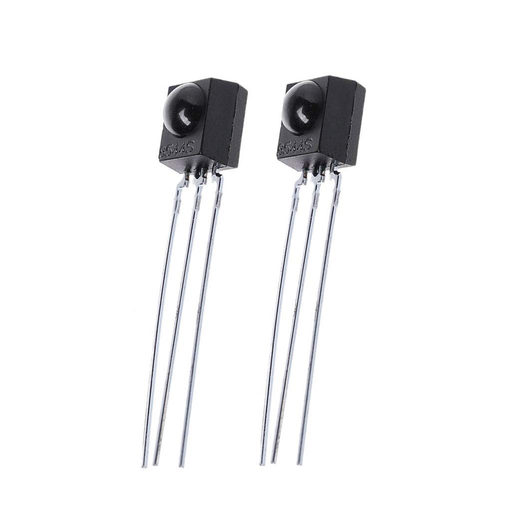 BELTI 2Pcs Dip-3 IC TSOP4838 Tubi Ricevitore IR 38Khz Modulo di radiazione a infrarossi remoto
