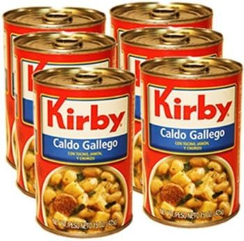 Kirby Caldo Gallego 6 cans pack, 15 oz each