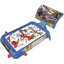 Luz Incidente Y Luz Reflejada Lexibook Nintendo Mario Kart Máquina electrónica de Pinball de Mesa, Juego de acción y Reflejo para niños y familias, Pantalla LCD, Efectos de luz y Sonido, Azul/Rojo (JG610NI)
